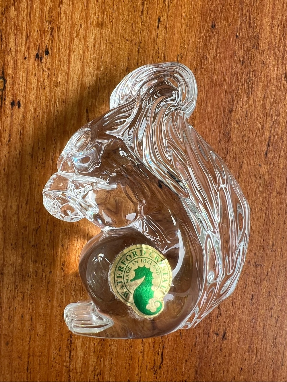 Waterford Crystal Squirrel Figurine